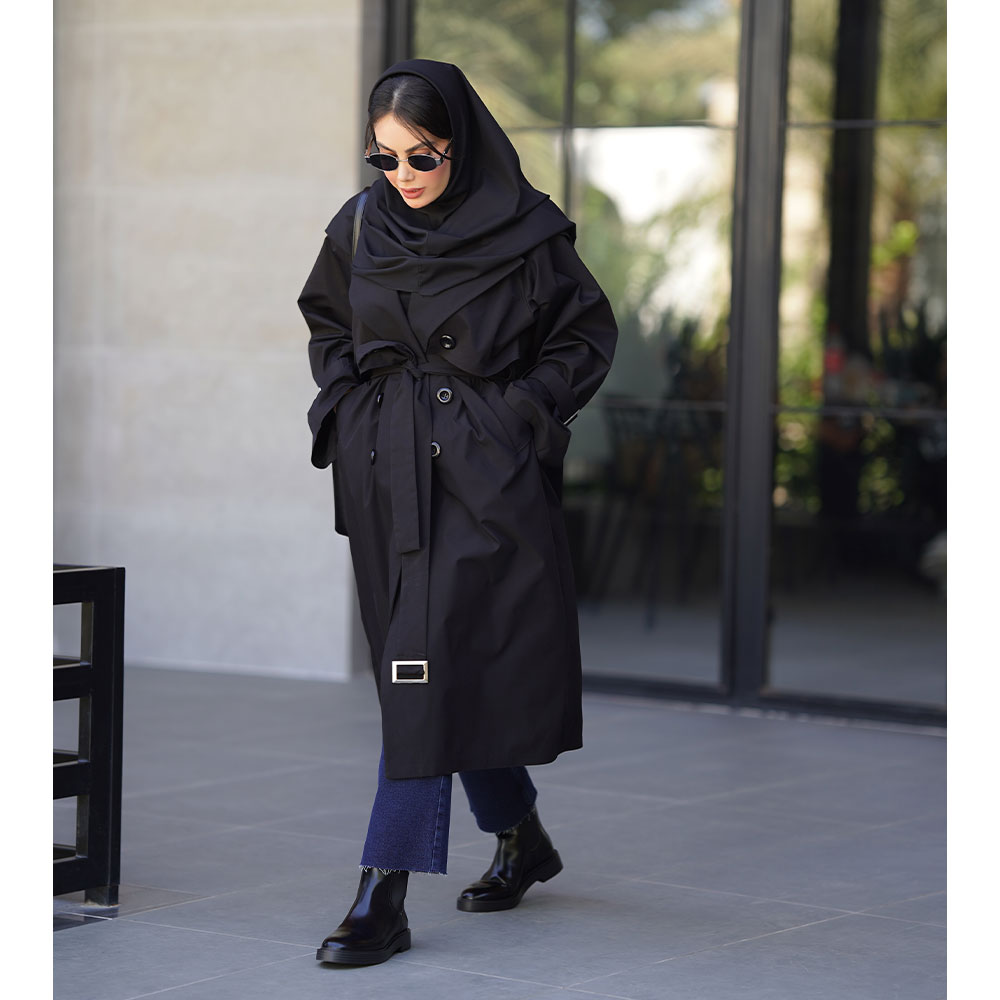 ترنچ کت مدل Crow
