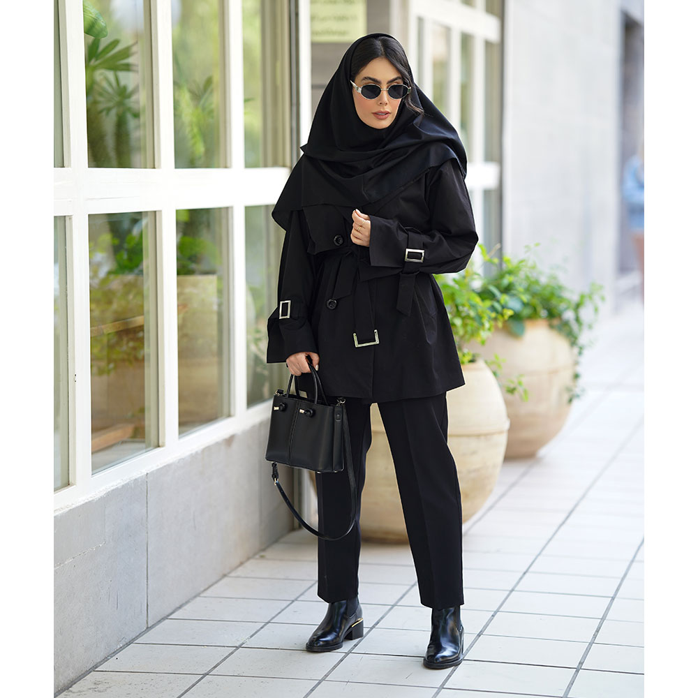 ترنچ کت مدل crow short