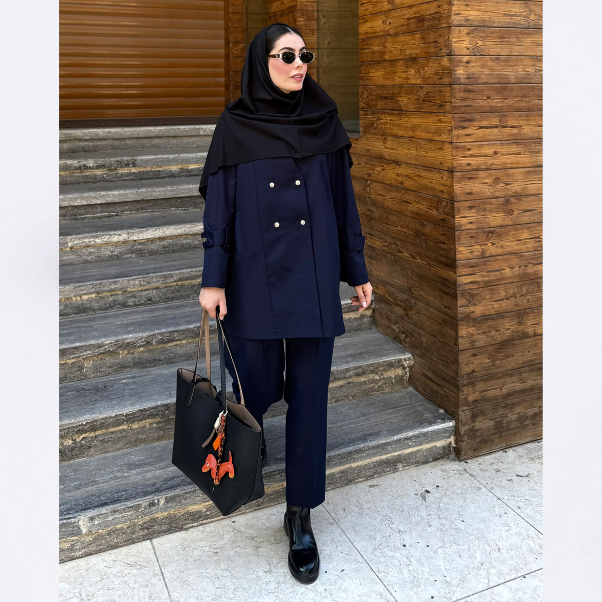 ست مانتو و شلوار فاستونی مدل Madam