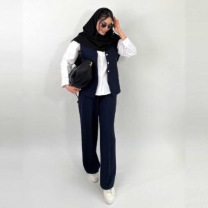 ست وست و شومیز شلوار مدل Mehr