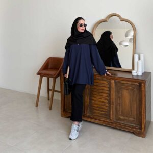 مانتو بزیاق مدل blue
